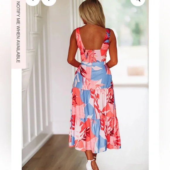 Like New! Women’s Floral Print Top and Maxi Skirt - Size Small - Picture 2 of 7